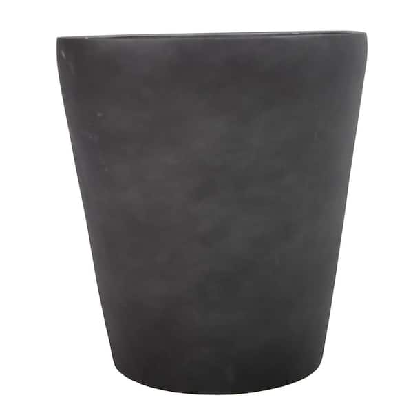 PROVEN WINNERS AquaPots Lite Urban Metro 17.5 in. W x 18.3 in. H Charcoal Composite Self-Watering Pot