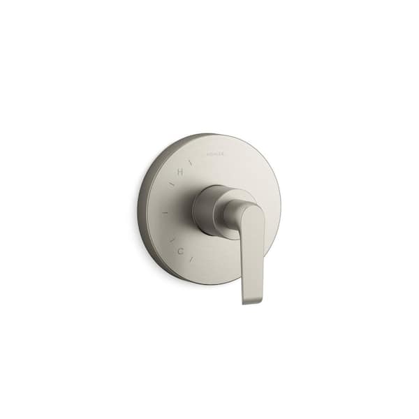 Avid 1-Handle Valve Trim with Lever Handle in Vibrant Brushed Nickel