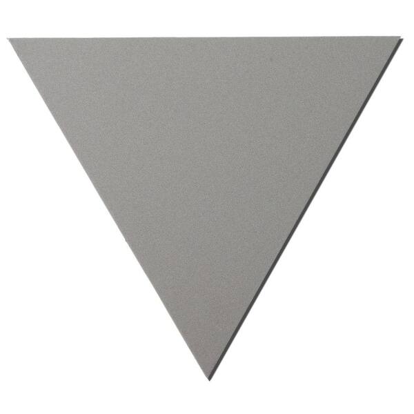 Owens Corning 24 in. x 24 in. x 24 in. Grey Triangle Acoustic Sound Absorbing Wall Panels (2-Pack)