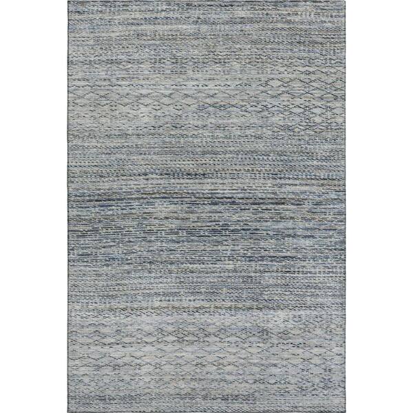 Mayfield Premium Machine Washable Abstract AMF2150 Linen 10 ft. x 14 ft. Area Rug