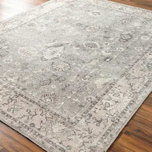 Becki Owens Davina Taupe Oriental Doormat 2 ft. x 4 ft. Indoor Area Rug