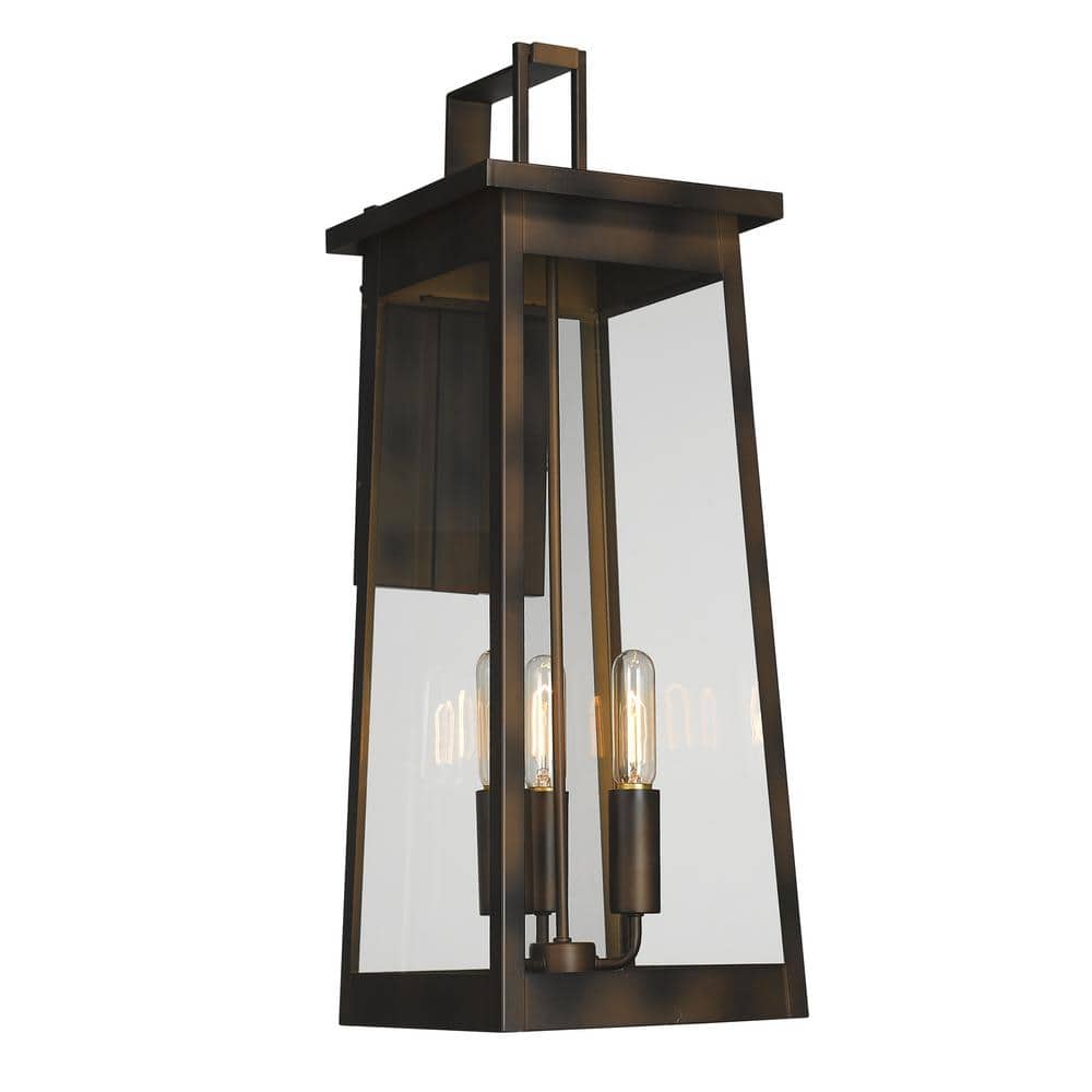 Alden 29" Bronze Dimmable Energy Star Wall Sconce