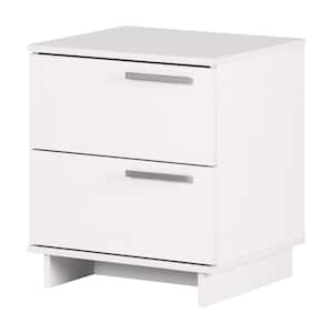 Cavalleri Pure White 19.5 in Nightstand