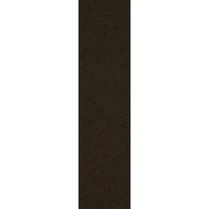 Mocha - Brown Commercial 9 x 36 in. Peel and Stick Carpet Tile Plank (18 sq. ft.)