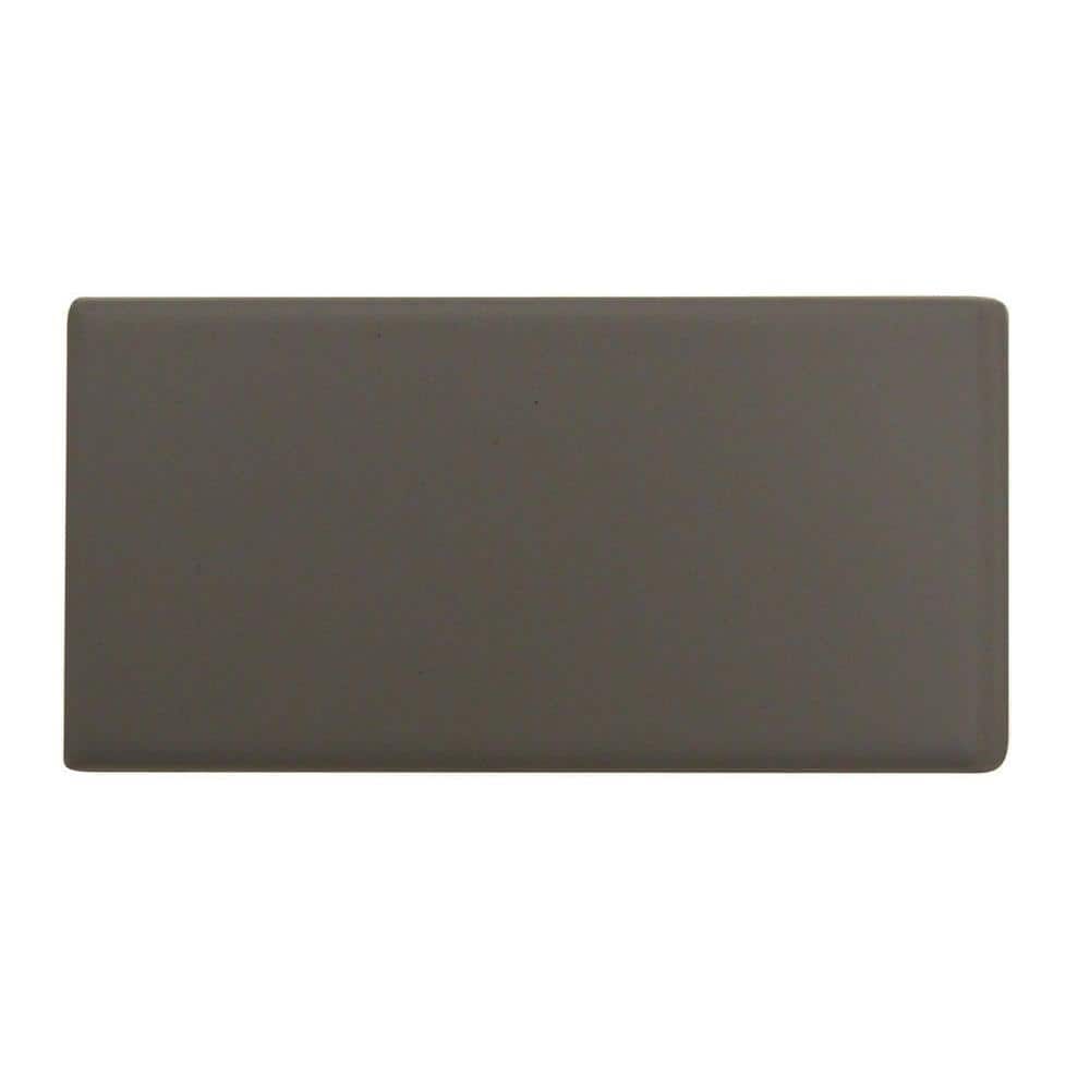 Daltile Rittenhouse Square Matte Desert Gray 3 in. x 6 in. Ceramic