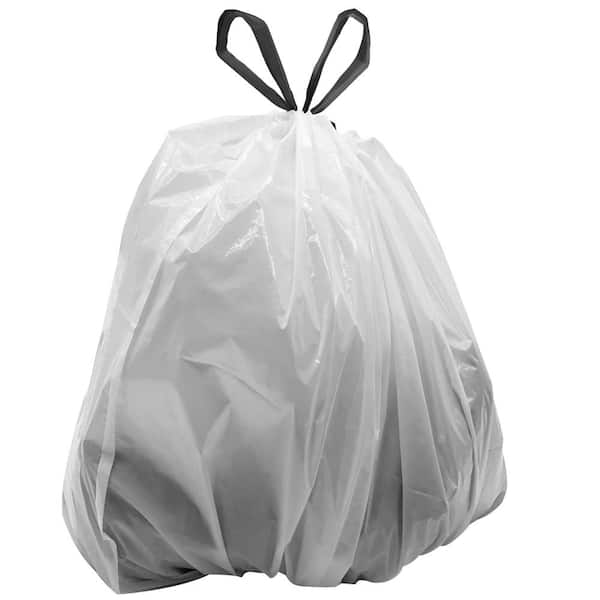 Innovaze 1.6 Gallon Kitchen Trash Bags with Drawstring (180-Count)