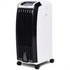 Aoibox 28 In 3 Speeds Evaporative Portable Air Tower Fan Cooler In White With Timer SNSA22