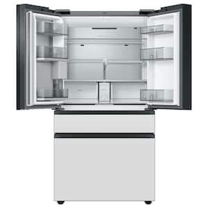 Samsung 22 cu. ft. 3-Door French Door Smart Refrigerator in Fingerprint  Resistant Stainless Steel RF22A4121SR - The Home Depot