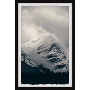 "Snowy Peak" by Marmont Hill Framed Nature Art Print 45 in. x 30 in.