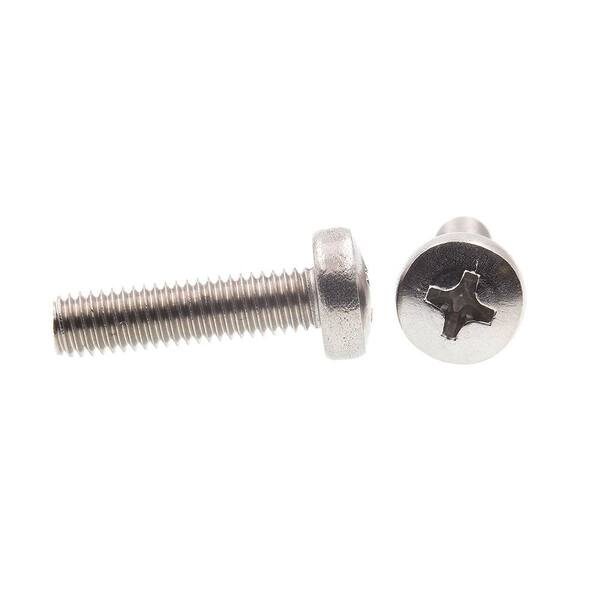 Prime-Line M5-0.8 x 20 mm Grade A2-70 Stainless Steel Phillips