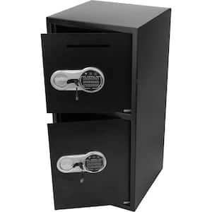 Electronic Safe Deposit Box-with Digital Keypad and 2-Sets of Manual Override Keys