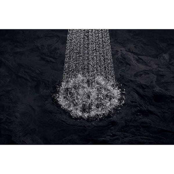 Flipside 4-Spray 5.4 in. Single Wall Mount Fixed Shower Head in Oil Rubbed Bronze
