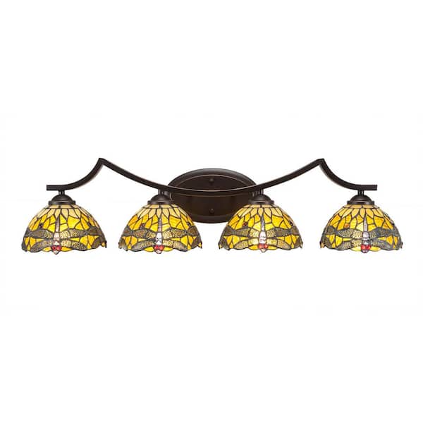 Unbranded Cleveland 8.5 in. 1-Light Dark Granite Vanity Light