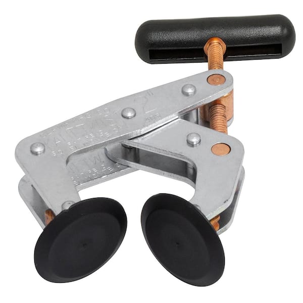 Kant-Twist 2 in. Jaw Opening Urethane Pad Weaver-Grip T-Handle Cantilever Clamp