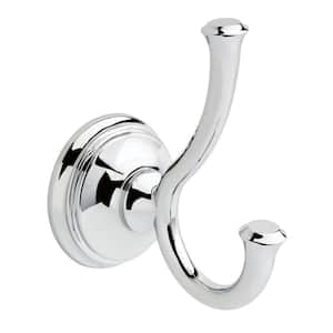 Cassidy Double Towel Hook in Chrome