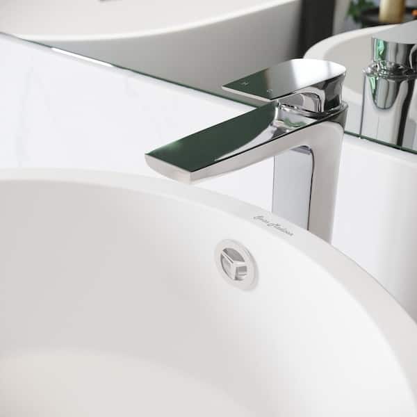 Swiss Madison Monaco Single Handle Single Hole Bathroom Faucet in Polished Chrome