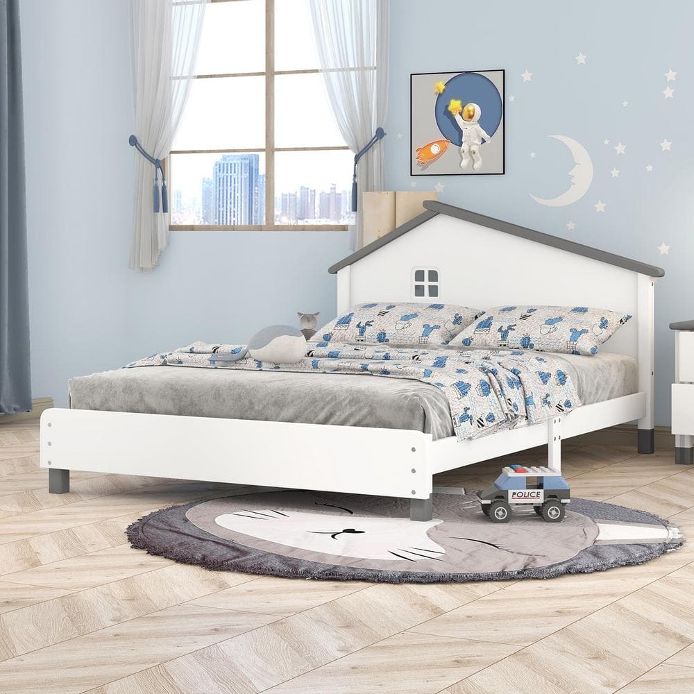 Queen size discount kid bed frame