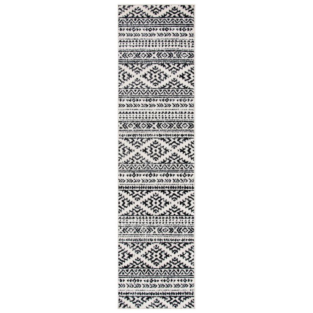 Tulum Ivory/Black 2 ft. x 8 ft. Geometric Runner Rug price history on PriceWatchPro