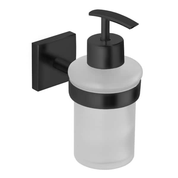 Black Wall Mount Liquid Soap Dispenser Nameeks NCB71
