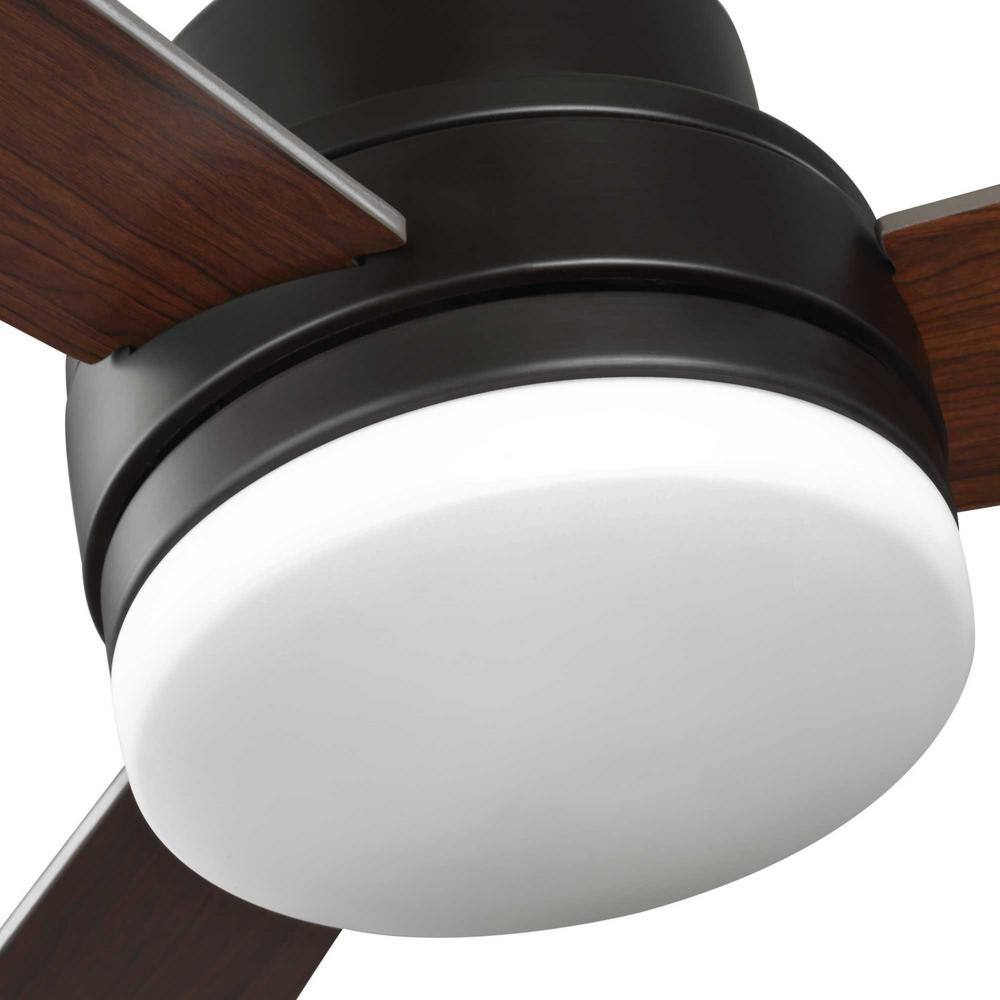 Trevina II 52" Architectural Bronze Ceiling Fan with LED Light