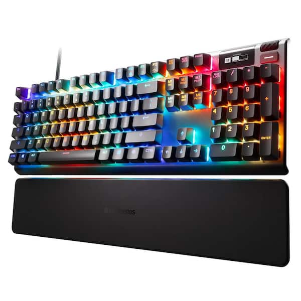 Ahfiwaso Pro HyperMagnetic Gaming Keyboard Adjustable Actuation with OLED Screen, RGB, USB