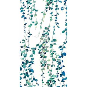28.29 sq. ft. Hanging Watercolor Vines Peel and Stick Wallpaper