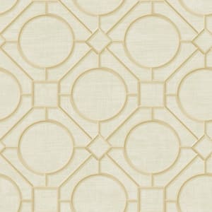 Silk Road Trellis Paper Strippable Roll (Covers 60.75 sq. ft.)