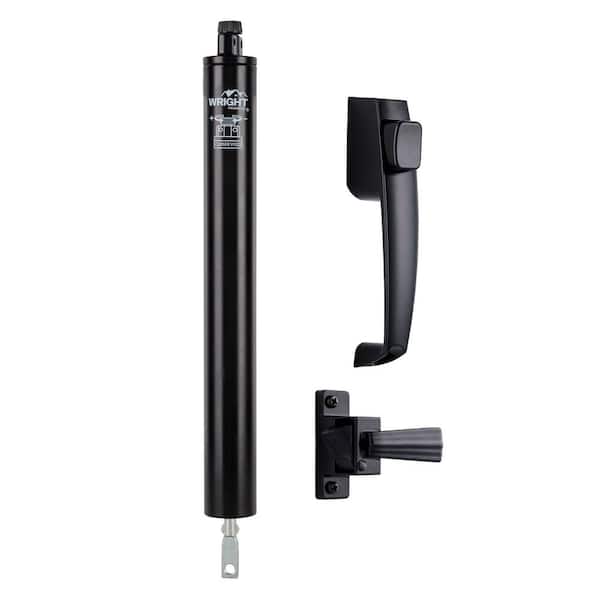 Closer Latch Combo Kit w/Thumbscrew Black