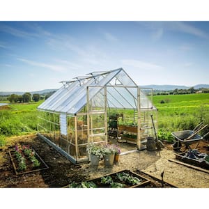 GREENHOUSE Blu-rayDisc 2014年製GH-PBD10BT INMITOM 10 ft. x 14 ft. Black Aluminum Frame Clear Panel