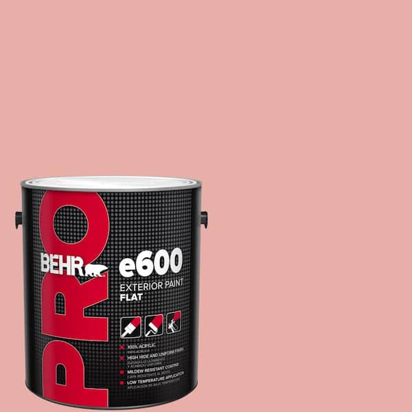 BEHR PRO 1 gal. #160C-3 Rose Silk Flat Paint