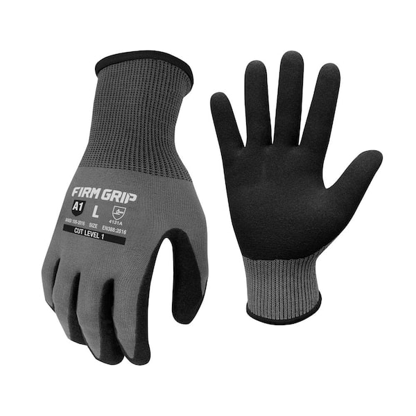 FIRM GRIP Large Precision Grip Work Gloves