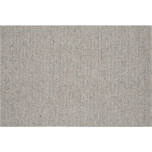Cornerstone - Quarry - Gray 13.2 ft. 42 oz. Wool Loop Installed Carpet