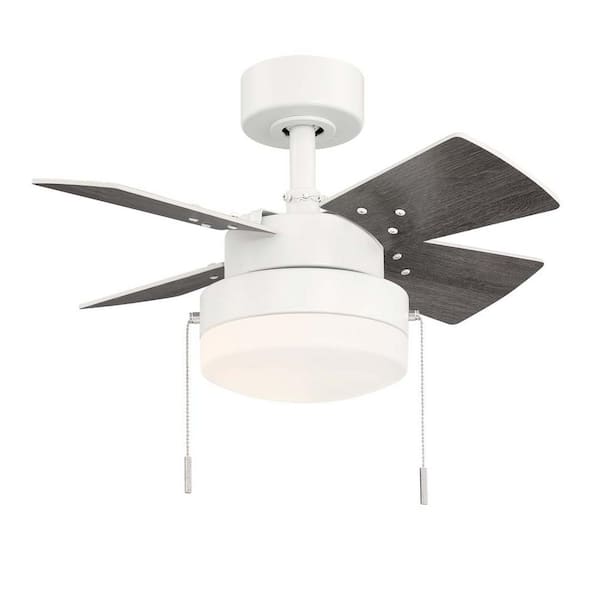 Hampton Bay Metarie Ii 24 In Indoor, 24 Inch Ceiling Fan With Light