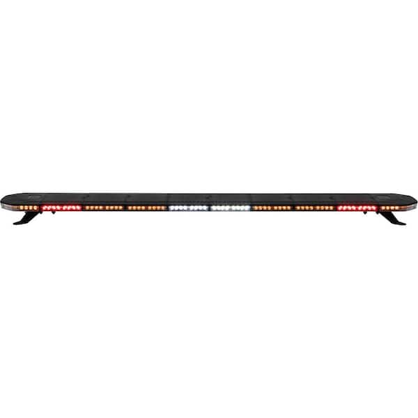 60 in. Amber LED Light Bar with Warning / Clear Take Downs and Alley Lights / Rear Facing Turn Signals