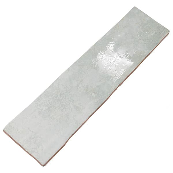Merola Tile Biarritz Green 3 in. x 12 in. Ceramic Wall Tile (5.72