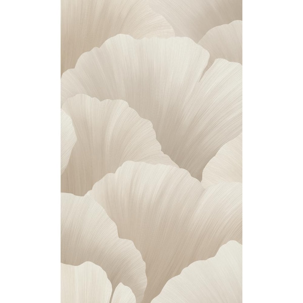 Walls Republic Taupe Coral Like Petals Bold Floral Printed Non-Woven Non-Pasted Textured Wallpaper 57 sq. ft.