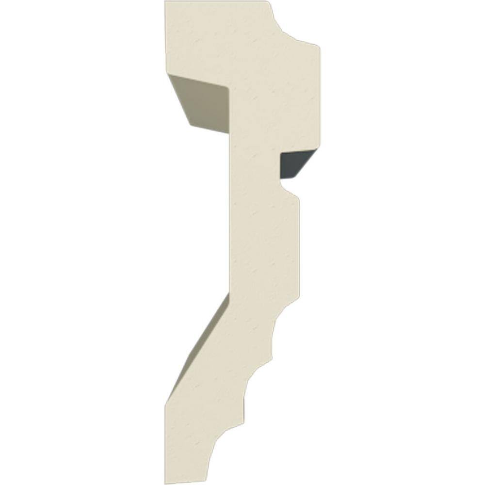 Gray Primed Polyurethane Geometric Window and Door Casing