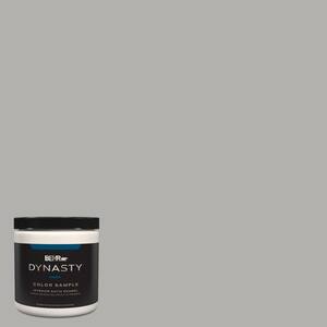 BEHR PREMIUM PLUS 8 oz. #BXC-25 Colonnade Gray Satin Enamel Interior ...