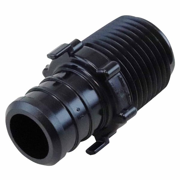 3M™ Vacuum Hose Fitting Adapter 28304, 1 in External Hose Thread x 1 in  Friction Fitting Barb (25.4 mm x 25.4 mm)