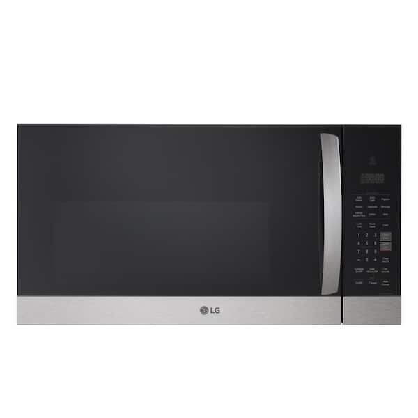 LG 1.7 cu. ft. 30 in. Width Over-the-Range Microwave with EasyClean in Stainless Steel