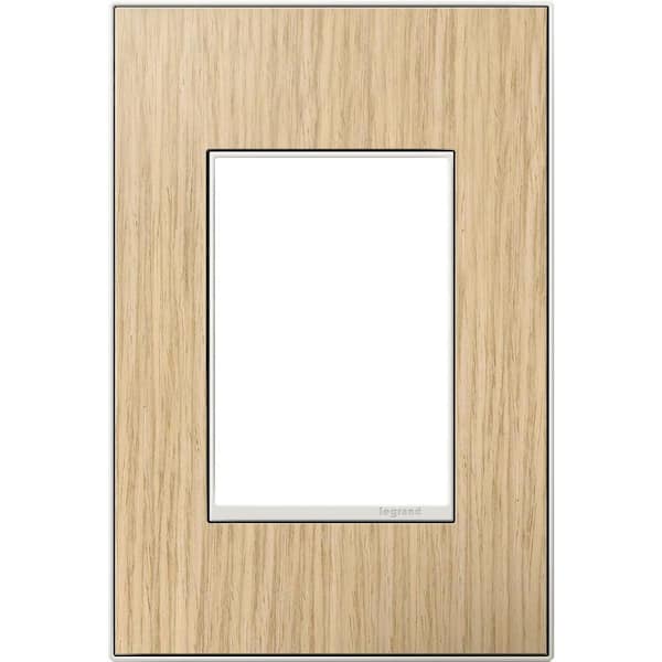Legrand adorne 1 Gang Plus Decorator/Rocker Wall Plate, French Oak (1-Pack)