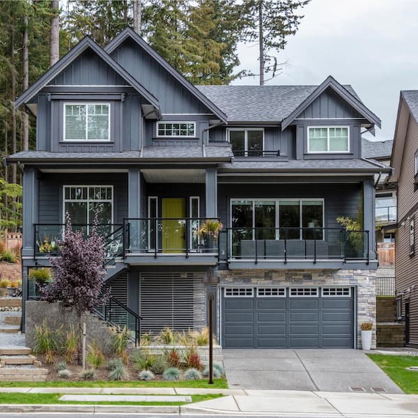 Designers Fountain - Portland Dark Sky 1-Light Weathered Pewter Steel Line Voltage Outdoor Weather Resistant Post Light with No Bulb Included