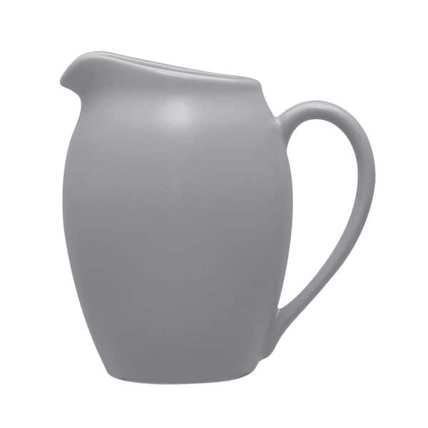 Noritake Colorwave Slate Grey Stoneware Creamer 11 oz.