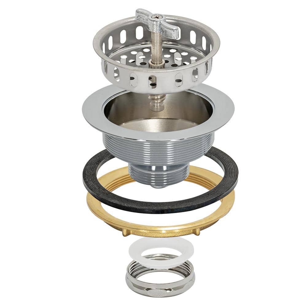Spin and Seal 4-1/2 in. Heavy Pattern Sink Strainer in Chrome price history on PriceWatchPro