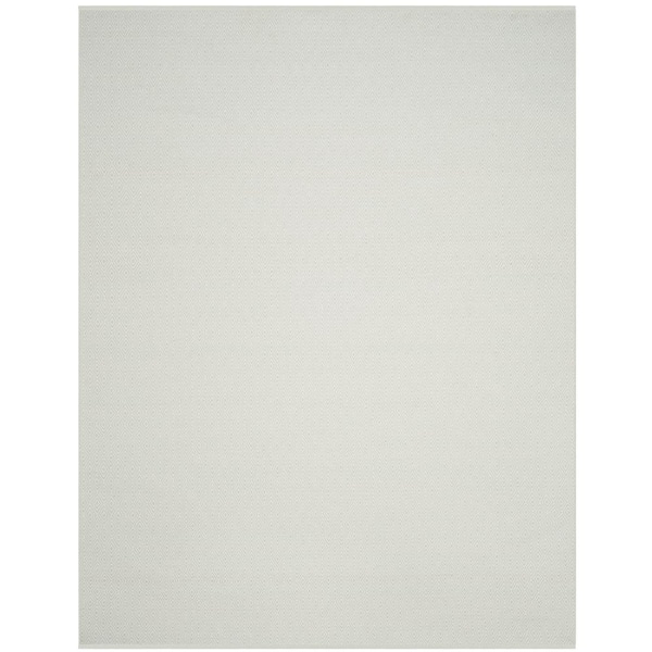 SAFAVIEH Montauk Ivory/Foam Green 8 ft. x 10 ft. Geometric Area Rug