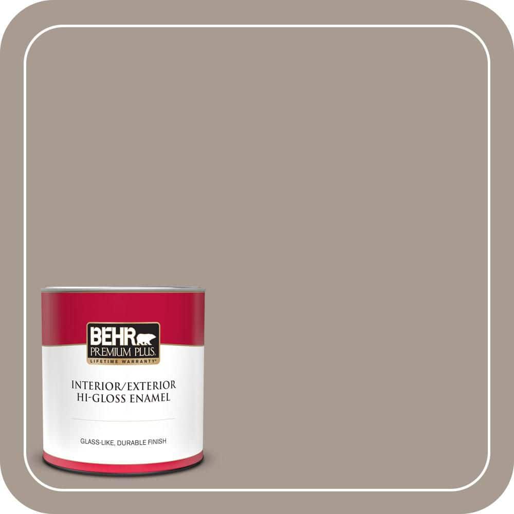 1 qt. Home Decorators Collection #HDC-NT-18G Frosted Cocoa Hi-Gloss Enamel Interior/Exterior Paint & Primer price history on PriceWatchPro
