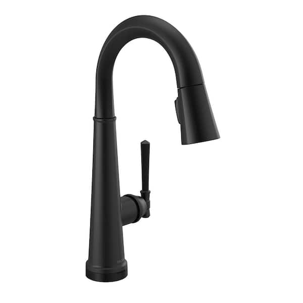 Delta Emmeline Single-Handle Bar Faucet with Touch2O in Matte Black