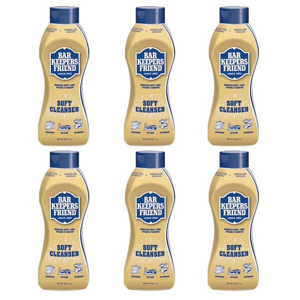 Bar Keepers Friend 26 oz. Soft Cleanser (6-Pack) All-Purpose Cleaner 11624  COMBO2 - The Home Depot