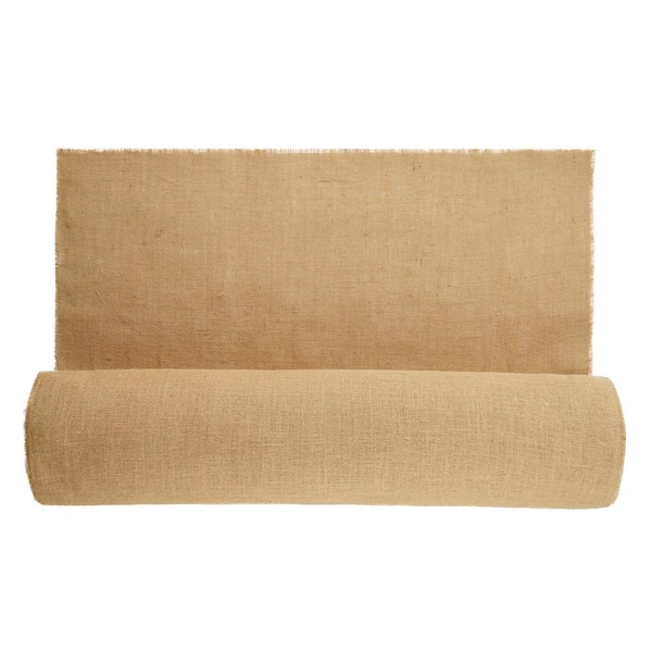 SVOPES Burlap Fabric Roll, 40 in. x 150 ft. and 50 x 50  Fiber High Density Wide Natural Burlap Fabric Rolls Jute Fabric Stake