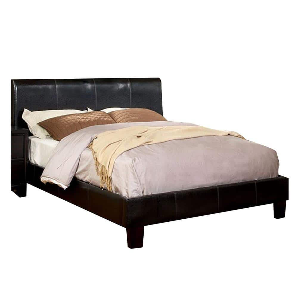 William's Home Furnishing Villa Park Espresso California King Size Bed ...